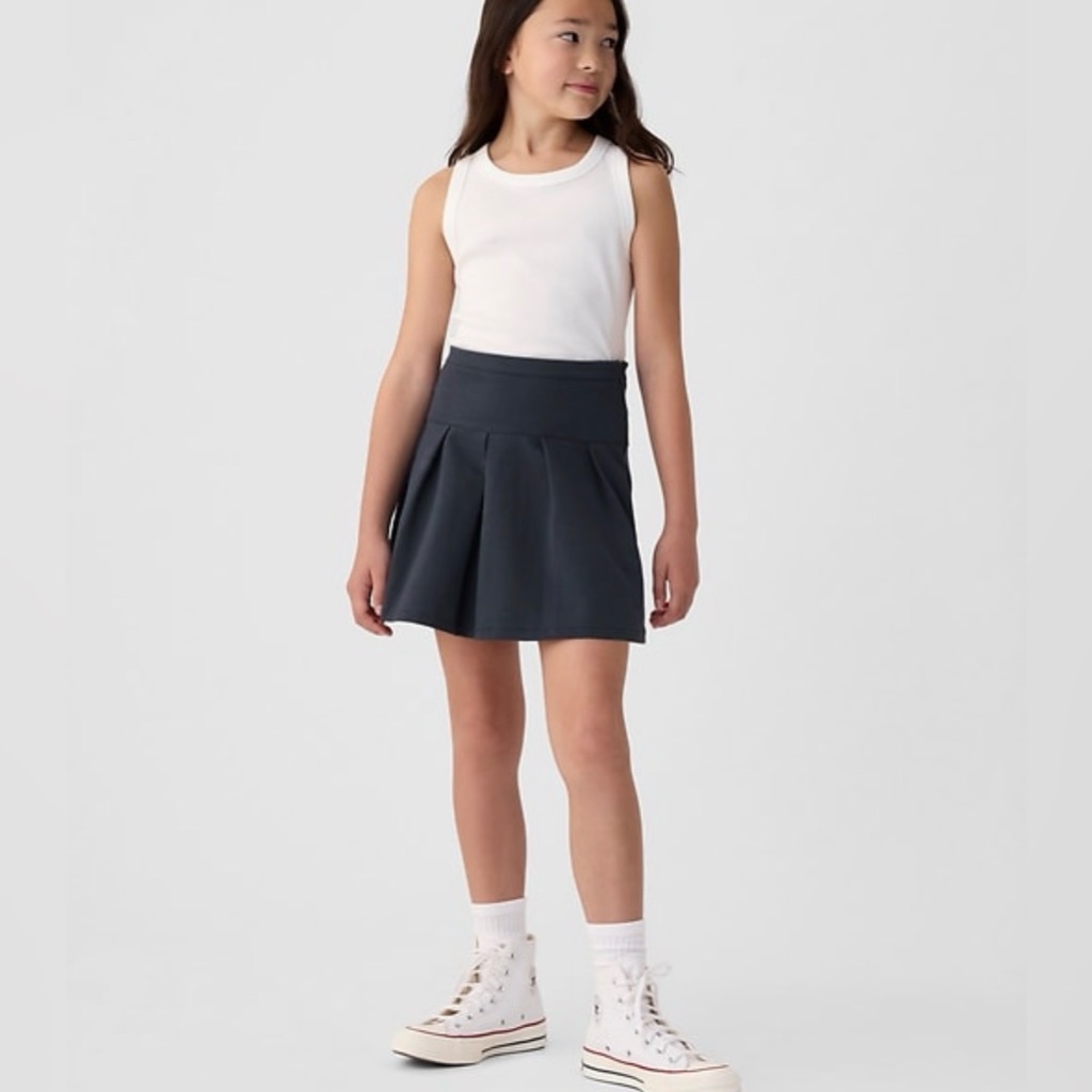 Nwt Gap Girls Uniform Skirt Size L